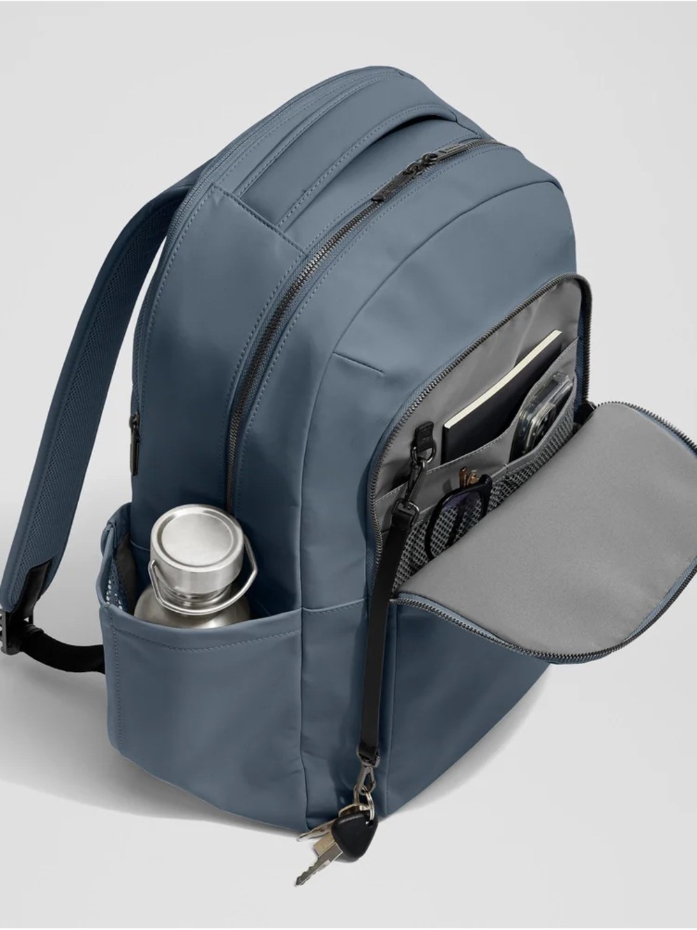 Away Slate Blue Backpack with Front Organizer Pocket